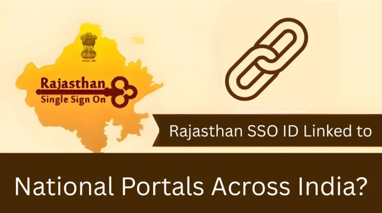 Rajasthan SSO ID Linked to National Portals Across India?
