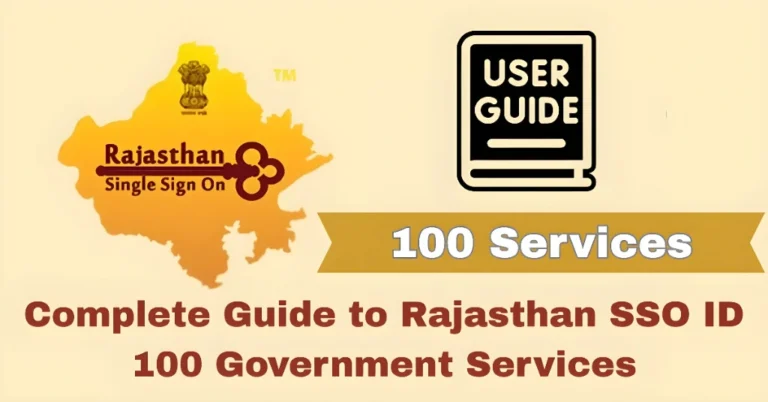 Complete Guide to Rajasthan SSO ID 100 Government Services