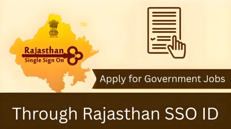 Apply for Government Jobs Through Rajasthan SSO ID