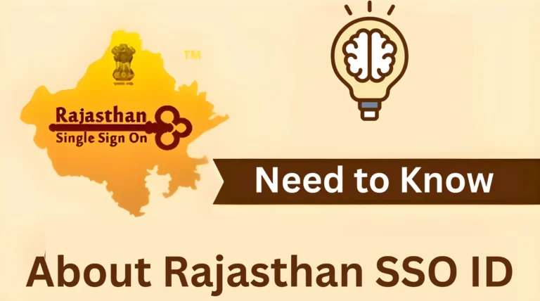 Need to Know about Rajasthan SSO ID