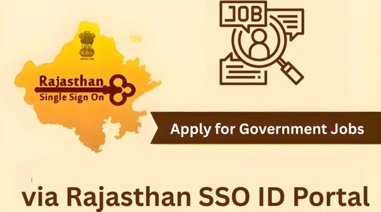 Apply for Government Jobs via Rajasthan SSO ID Portal