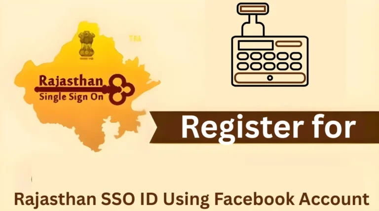 Register for Rajasthan SSO ID Using Facebook Account