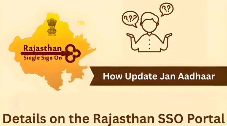 How Update Jan Aadhaar Details on the Rajasthan SSO Portal