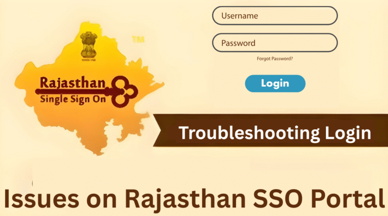 Troubleshooting Login Issues on Rajasthan SSO Portal