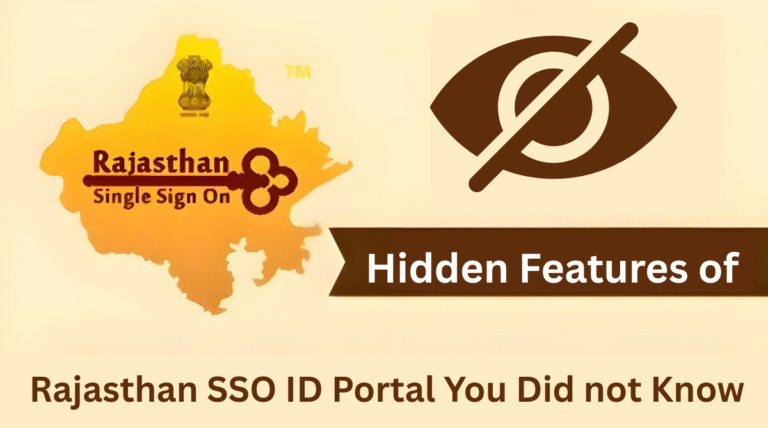 Hidden Features of Rajasthan SSO ID Portal You Did not Know